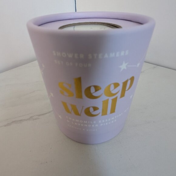 Sleep Well Chamomile & Lavender Shower Steamers - Set of 4 - Picture 1 of 5